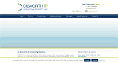 Desktop Screenshot of dilworthip.com